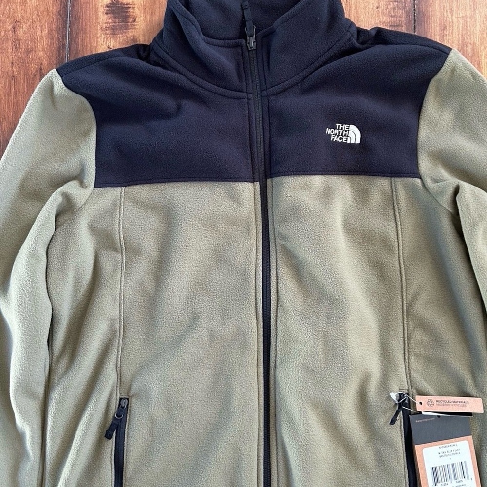 The North Face Black and Olive Jacket